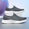 2025 new summer breathable mesh casual sports shoes one-pedal mesh shoes thin large size men's shoes lightweight