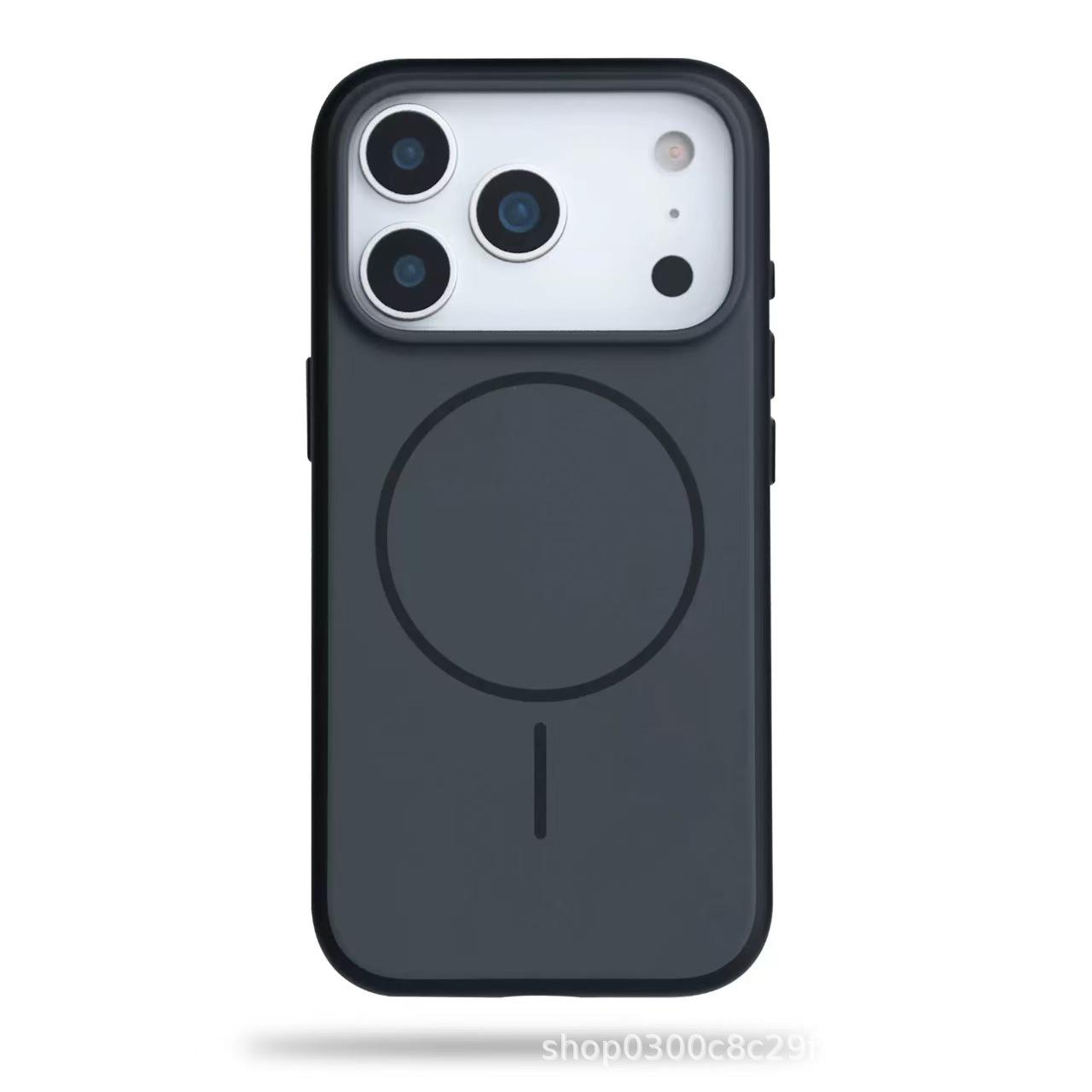 

Color Block Magnetic Case for iPhone 15ProMax/16ProMax/17ProMax iPhone 13 Pro