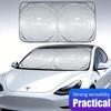 Auto Windschutzscheiben-Sonnenschutz Visier UV-Schutzschild Für Model 3 Highland 2023 Model S Model X Model Y Model Y-Eur Roadster