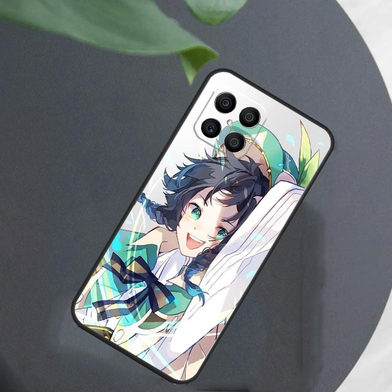 Genshin Impact Venti For Honor Magic 7 Lite 6 8 Case For Honor 200 400 Pro 90 70 50 X8c X8b X9a X9b X9c X9d Win RT