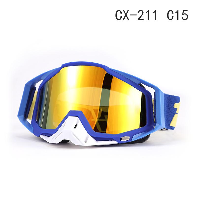 Gafas de Moto y Esquí a Prueba de Viento Transfronterizas: 100% Todoterreno, Equitación al Aire Libre y Protección para Descenso