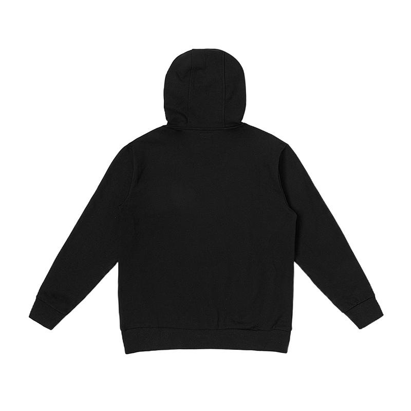 Classic Color Comfortable Casual Pullover Trendy Large Logo Printed Hooded Long Sleeve Sweatshirt Men sweatshirt Black LMT006776201764K11000