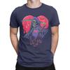Men's Heart Hands Halloween Skull Grim Reaper T Shirts Cotton Clothes Hipster Short Sleeve O Neck Tee Shirt 4XL   T-Shirts