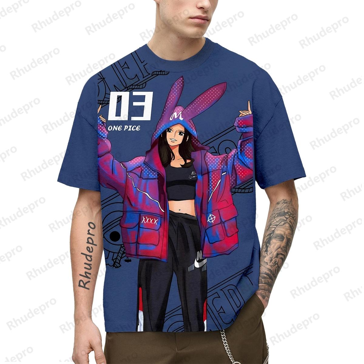 

One Piece Косплей Футболка Мужская Женская 3D Футболка Повседневный Топ Аниме Короткий Рукав Обезьяна D. Луффи Ророноа Зоро S