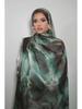 Women's High-End Lightweight Silk Print Scarf - Fashionable Cross-Border Design