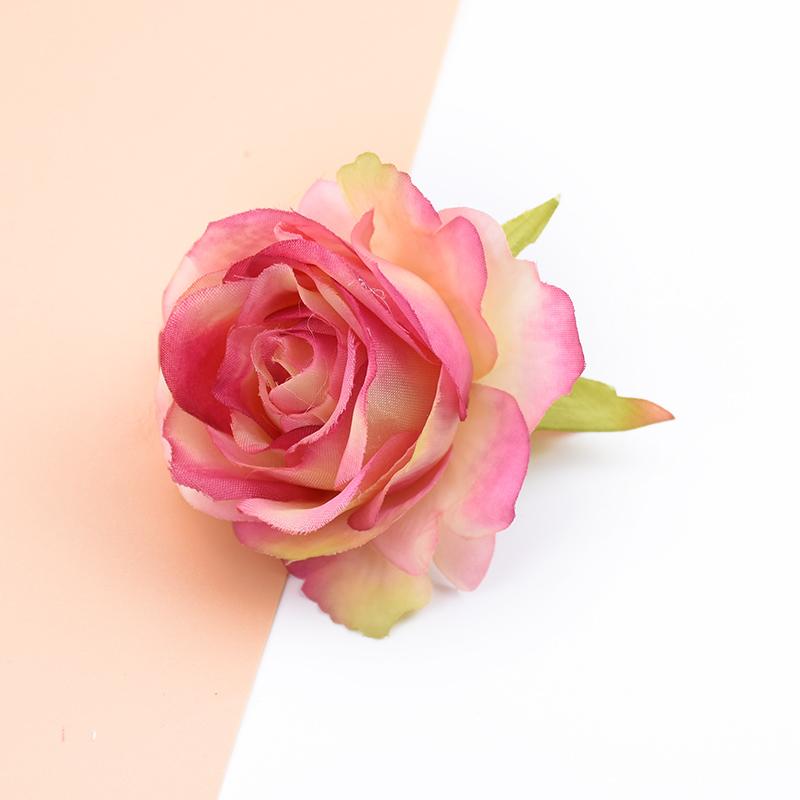 10/20 Stück Künstliche Blumen Seidenrosen Wand Scrapbooking Kränze DIY Geschenke Süßigkeitenbox Haus Zimmer Hochzeit Außen Dekoration Handarbeit