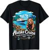 Pasujący T-shirt Rodzina Przyjaciele i Grupa Rejs po Alasce Alaska 2025