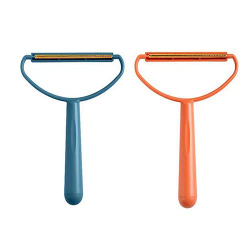 Portable Lint Remover Pet Hair Remover Brush Manual Lint Roller Sofa Clothes Cleaning Lint Brush Fuzz Fabric Shaver Brush Tool