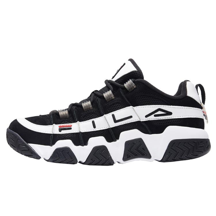 New FILA Barricade Low 'Black And White' F12M941206FBW