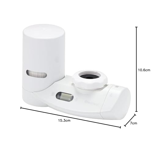 Cleansui MONO Series Faucet-Mount Water Purifier, White, MD301-WT