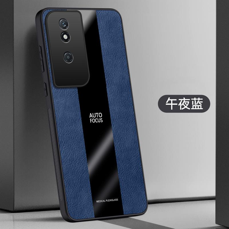 Compatible with Samsung S25 Ultra Porsche Leather Texture S9 Phone Case, S23 Plus Full Coverage Shockproof S20FE Protective Case