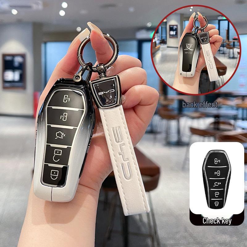 BYD Xia 2025 DMI Excellence Metal Key Case