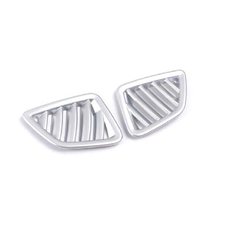 Instrument L&R Air Outlet Vent Cover Trim For Kia Carnival 2022-23 Matte Silver