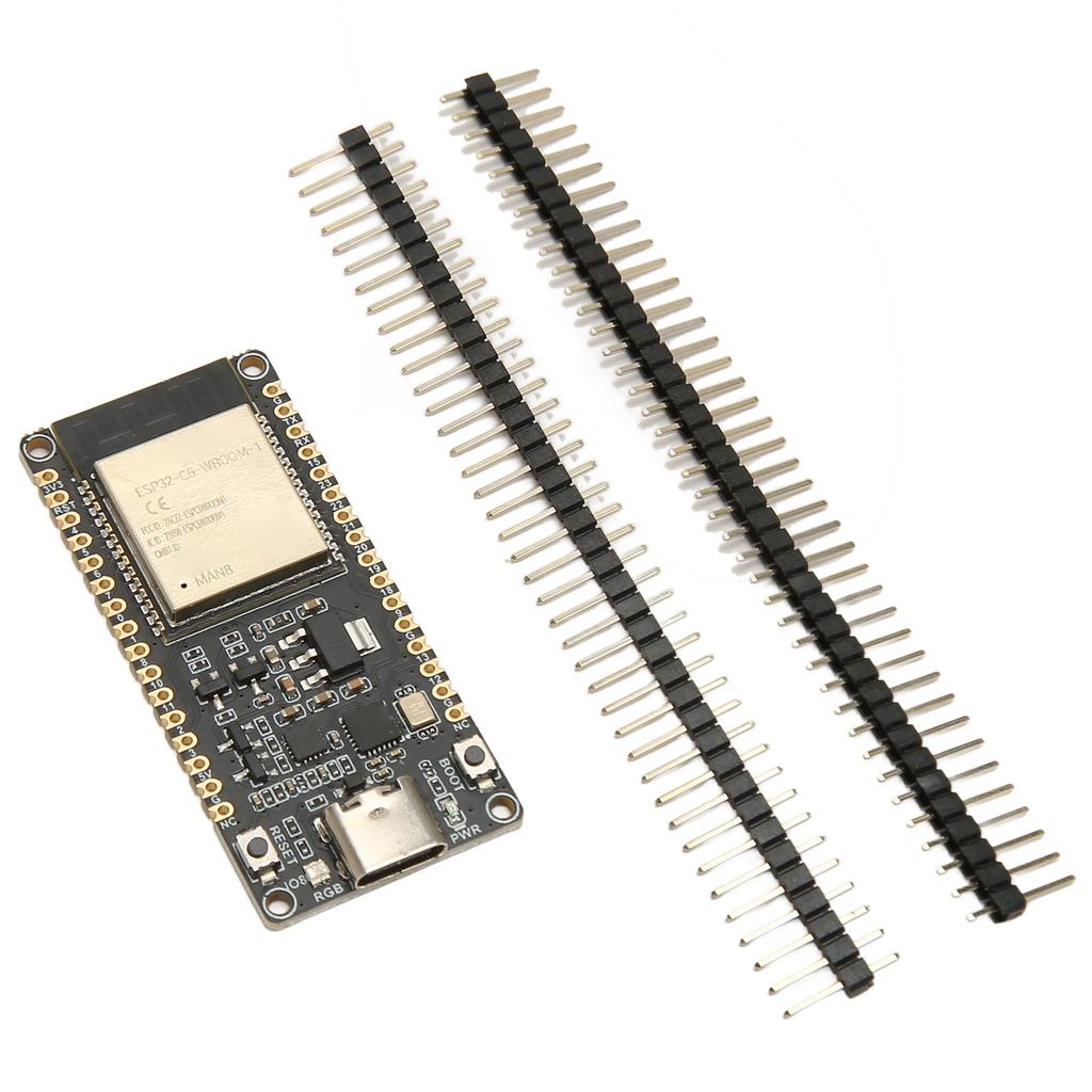 WiFi Development Board 512KB HPSRAM 16KB LPSRAM 320KB ROM 160MHz 32bit Single Core BT5.0 ESP32 C6 Microcontroller