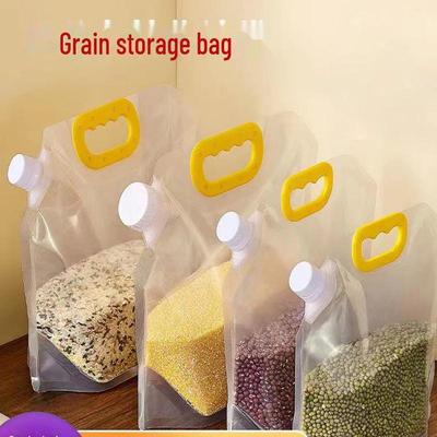 Nem ve Böcek Geçirmez Tahıl ve Hububat Depolaması için Büyük Kalibreli Şeffaf Nozul Torbası