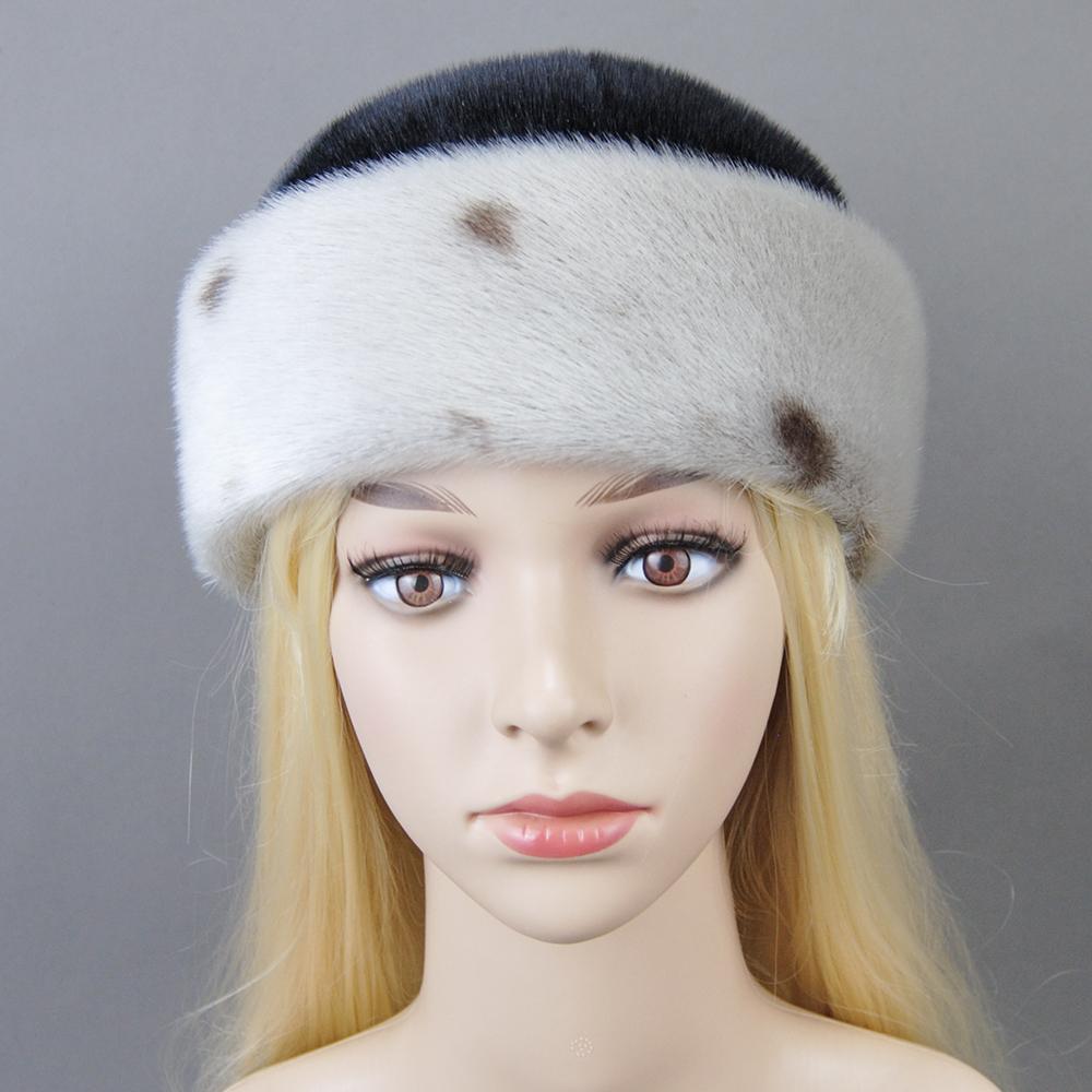 2023, la modă, iarnă, îngroșată, pălărie de bombardier din blană de nurcă autentică, pentru femei, pălării de blană, capă caldă, pentru motocicletă, pufoasă, șepci de nurcă, stil nou