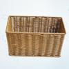 1Pcs Rattan Storage Basket Organizer Hollow Ventilated Design Kitchen Bathroom Storage Container Supermarket Collecting Basket