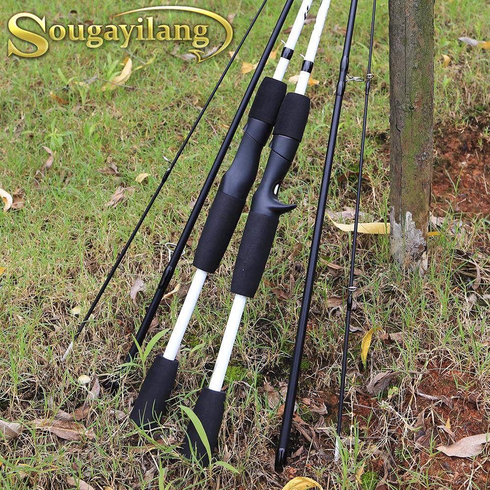 Spinning Rod 3Sections Portable Fishing Rod Ultralight Sea Rock Travel Rod Spinning Rods Casting Rod