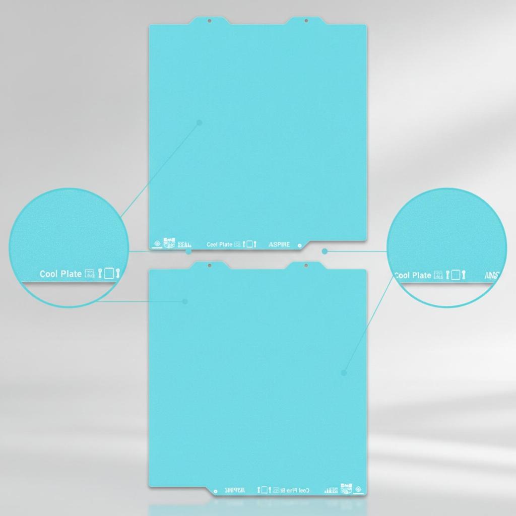 3D Printer Build Plate DoubleSided Flexible for Makers
