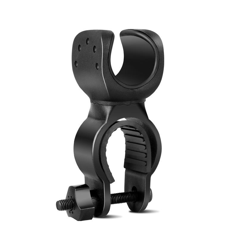 360° Rotating Bicycle & Motorcycle Flashlight Mount Clip