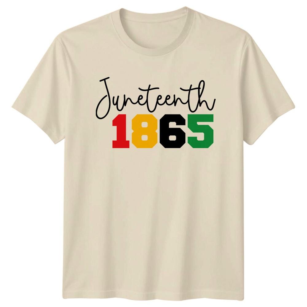 Juneteenth 1865 Holiday Unisexs TShirt Unisexs Tee Graphic Unisex Top