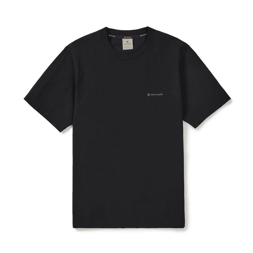 SNOWPEAK CORDURA Short Sleeve T-Shirt Dark Charcoal (S26MMPTS02)