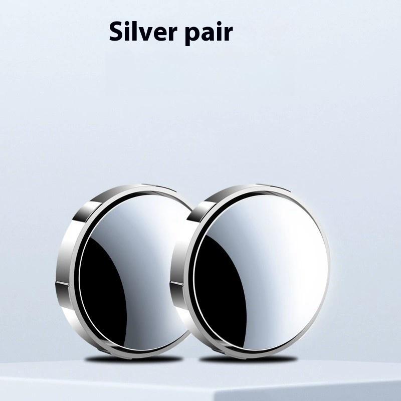 

360° Adjustable HD Rainproof Stick-On Rearview Mirror Blind Spot Mirror, Parking Assistance Helper