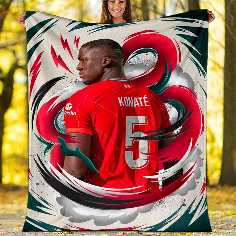

Houston Rockets No.7 Basketball Star Double Exposure Flannel Blanket, NBA Fan Soft Throw, Sports Room Decor, Basketball Lover Gift 80cm x 120cm