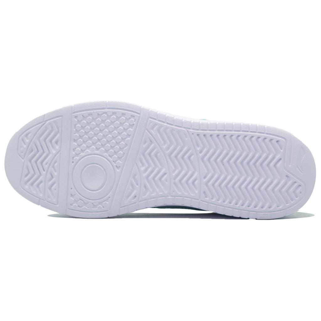 Li Ning Floating Boat Leichte und atmungsaktive Low-Top-Skateboardschuhe Damen Weiß Blau AGCS420-6(Team802--)