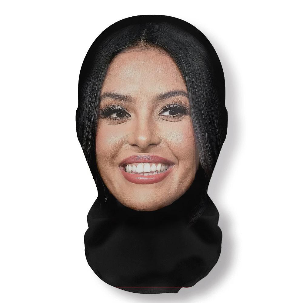 Full Face Covering Hood Mask Stretchable Breathable Fabric Lightweight Neck Warmer Suitable for Outdoor Activities and Sports