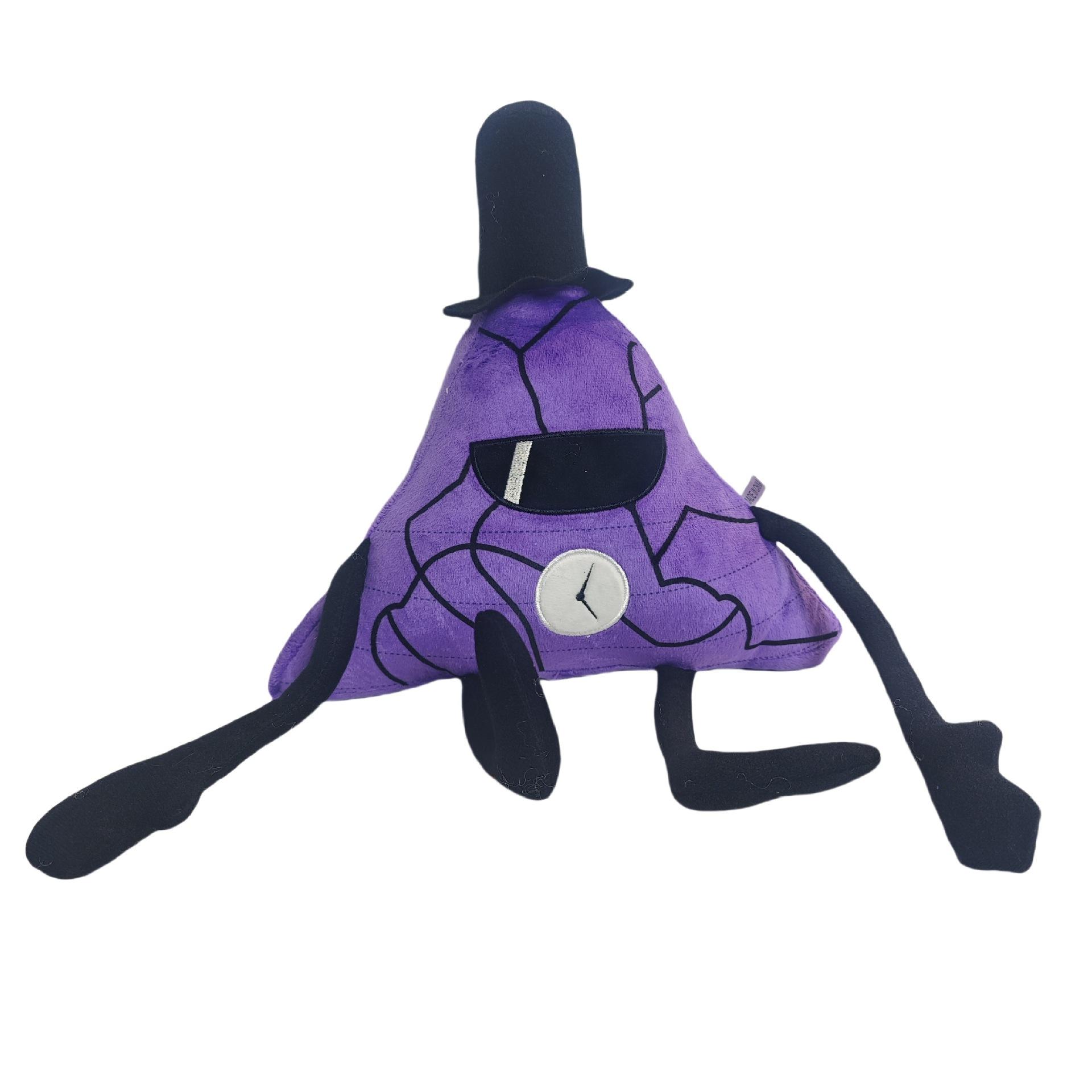 

Anime Grotesque Gravity Falls Square Bill Triangle Nightmare Billy Plush Toy 28cm 180g