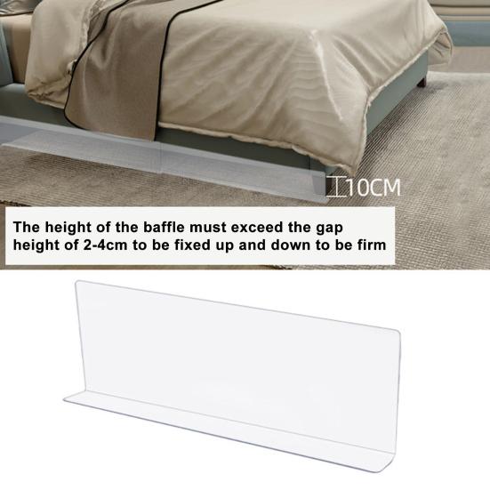 5Pcs Acrylic Sofa Bumpers with Strong Adhesive Tape Transparent Under-Bed Bumpers Prevent Things from Getting Under The Furniture for Hard Surface