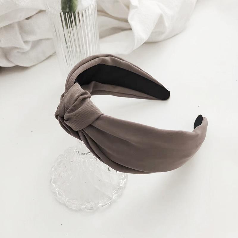 Wide Fabric Knotted Hair Headband