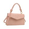 Solid Color Texture, Foreign Style Indentation, Shoulder Messenger Bag, New Small Square Bag, Popular Personalized Light Luxury Women's Bag This Year