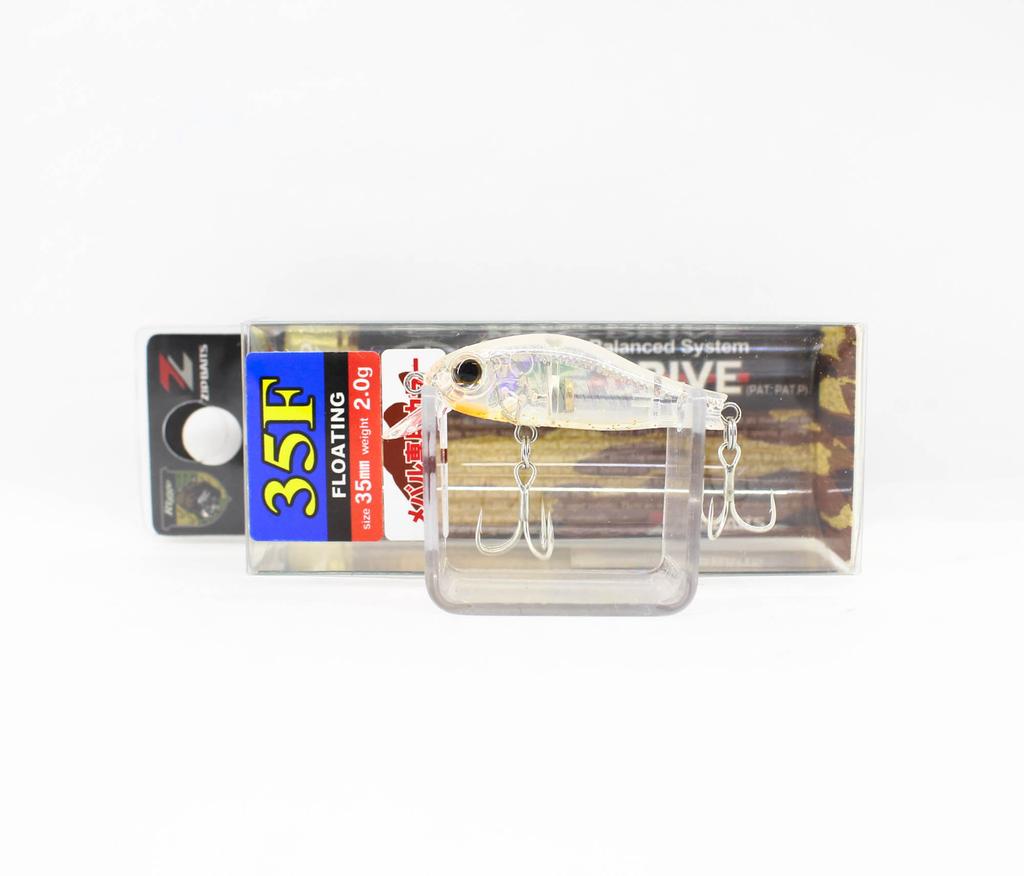 Leurre Flottant Zipbaits Rigge 35HF 40 - Pour Truite - 35mm - Neuf