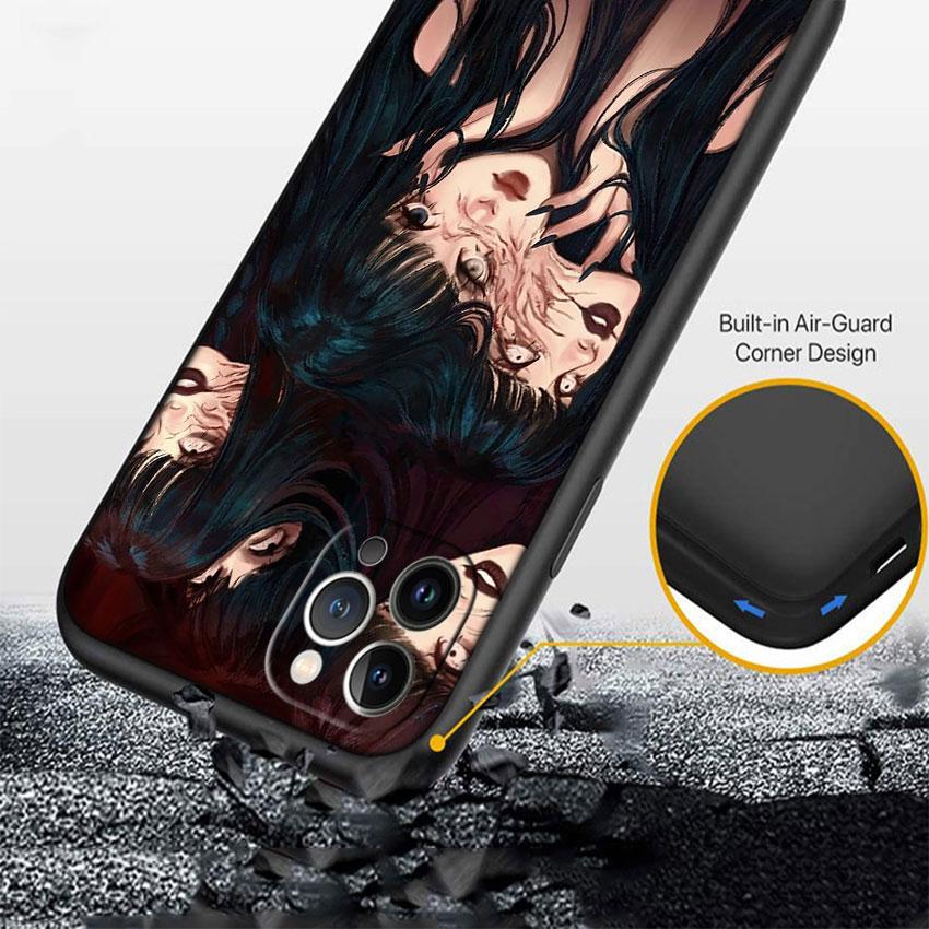 MY18 Junji Ito Tomie Soft Shell Phone Case for Xiaomi Xiaomi Poco M4 M5 M6 M7 X3 X6 X7 F8 Ultra Pro GT NFC