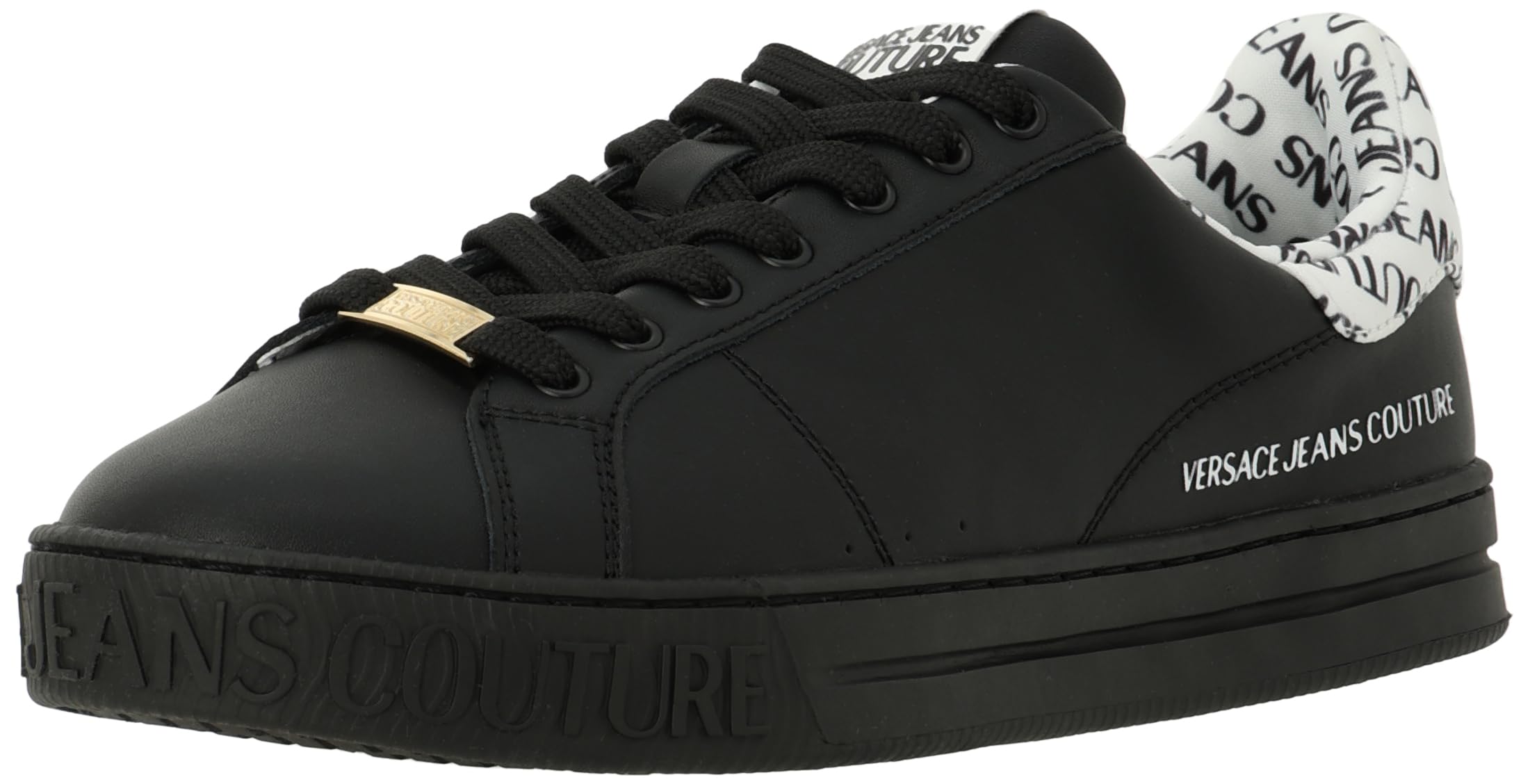 

Кроссовки 71YA3SK3 ZP028 VERSACE JEANS COUTURE Черные см [Versace] Мужские 29.0 [Товар] чёрный
