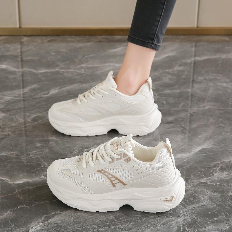 

Обувь Daddy женская платформа 2025 лето новая супер огонь легкий усиленный нескользящий износостойкий универсальный тренд повседневная обувь 35