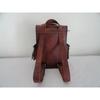 Echter Vintage Brauner Leder Rucksack Umhängetasche Herren Schulterrucksack Tasche