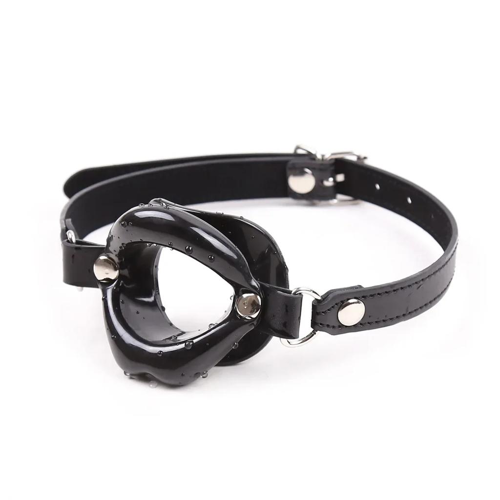 Silikon Munnball BDSM Bondage Lepper Ring Åpen Gag Ball Voksen Slave Erotisk Sexleketøy For Par Leker Munn Gag Spill Elskere