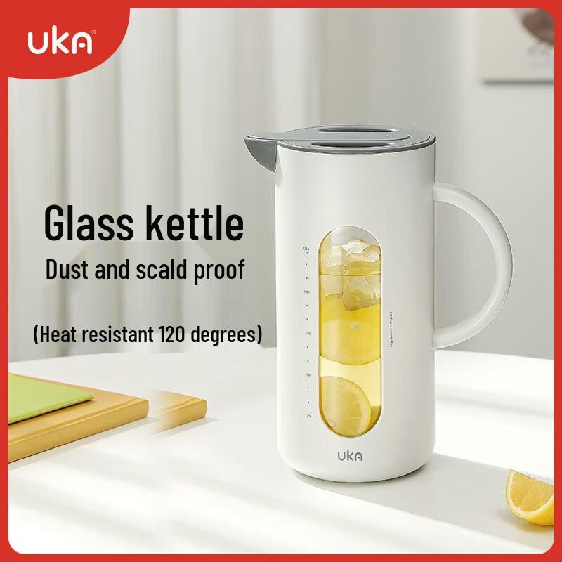 UKA Large Capacity Borosilicate Glass Cold Water Pitcher