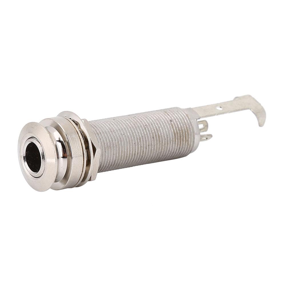 1Celsius4inch Cylinder   Threaded End Pin Output   Socket for Electric Guitar Bass (Gold)