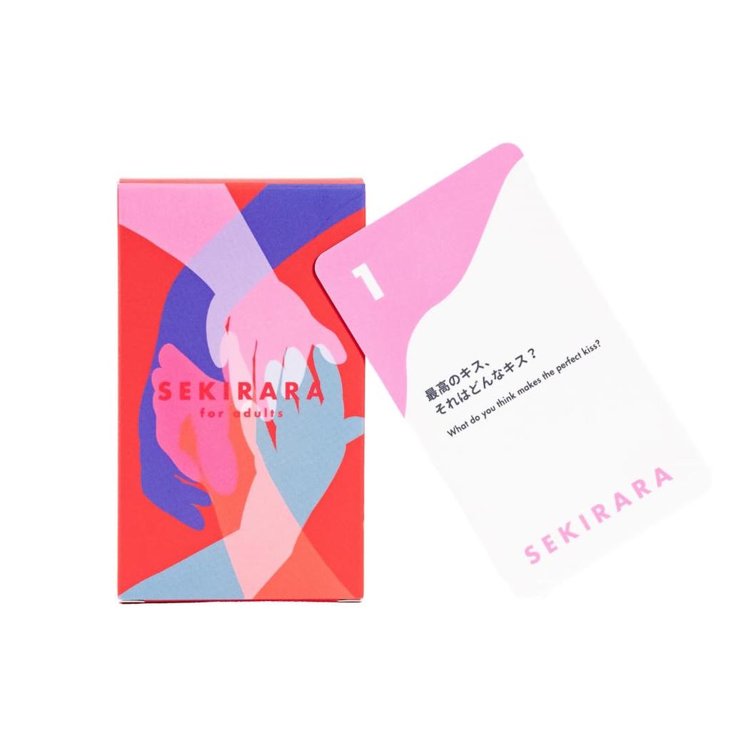 Sekirara Cards Adult Cards for 50 Bilingual In Japanese and English - Love, Sexuality, Couples, Communication, Games, Gifts, Cards,