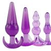 Plugs anaux en silicone souple Perles anales Gode Plug anal Massage de la prostate Unisexe Sexy Stopper Jouet sexuel adulte pour hommes Femmes Jeux pour adultes