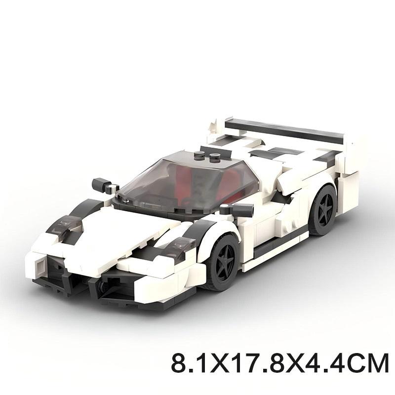 

Совместимая модель LEGO MOC-114808 Ferrari MIG-U1: Конструктор Маленькие Детали Украшение для Машины Игрушка