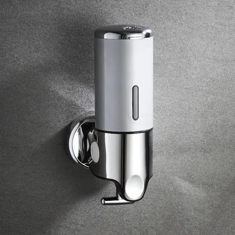 Foam Soap Dispenser Hand Sanitizer Holder Bathroom Wall Mount Soap Shampoo Head Shower Liquid Dispenser For Bathroom Accessories