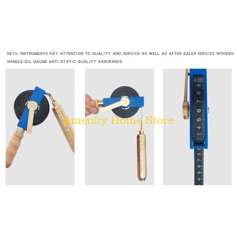F26C Explosion-Proof Durable Oil Gauging Tape Measure For Oil Depth Measuring Tapes With Laser-Engraving Sounding Tape