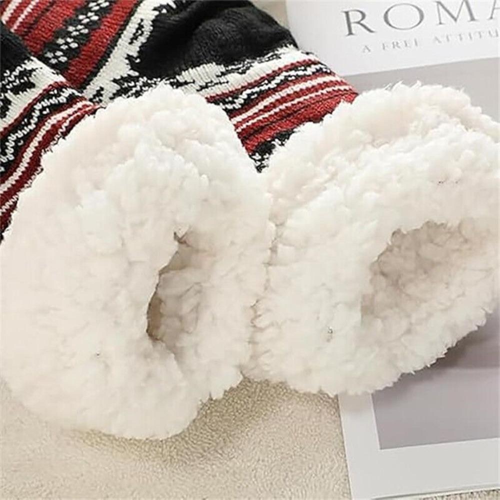 Winter Thickened Warm Cashmere Socks Fluffy Snow Socks Casual Home Floor Socks  for Women Men