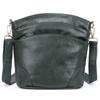 Multi-Pocket Genuine Leather Crossbody Bag for Women