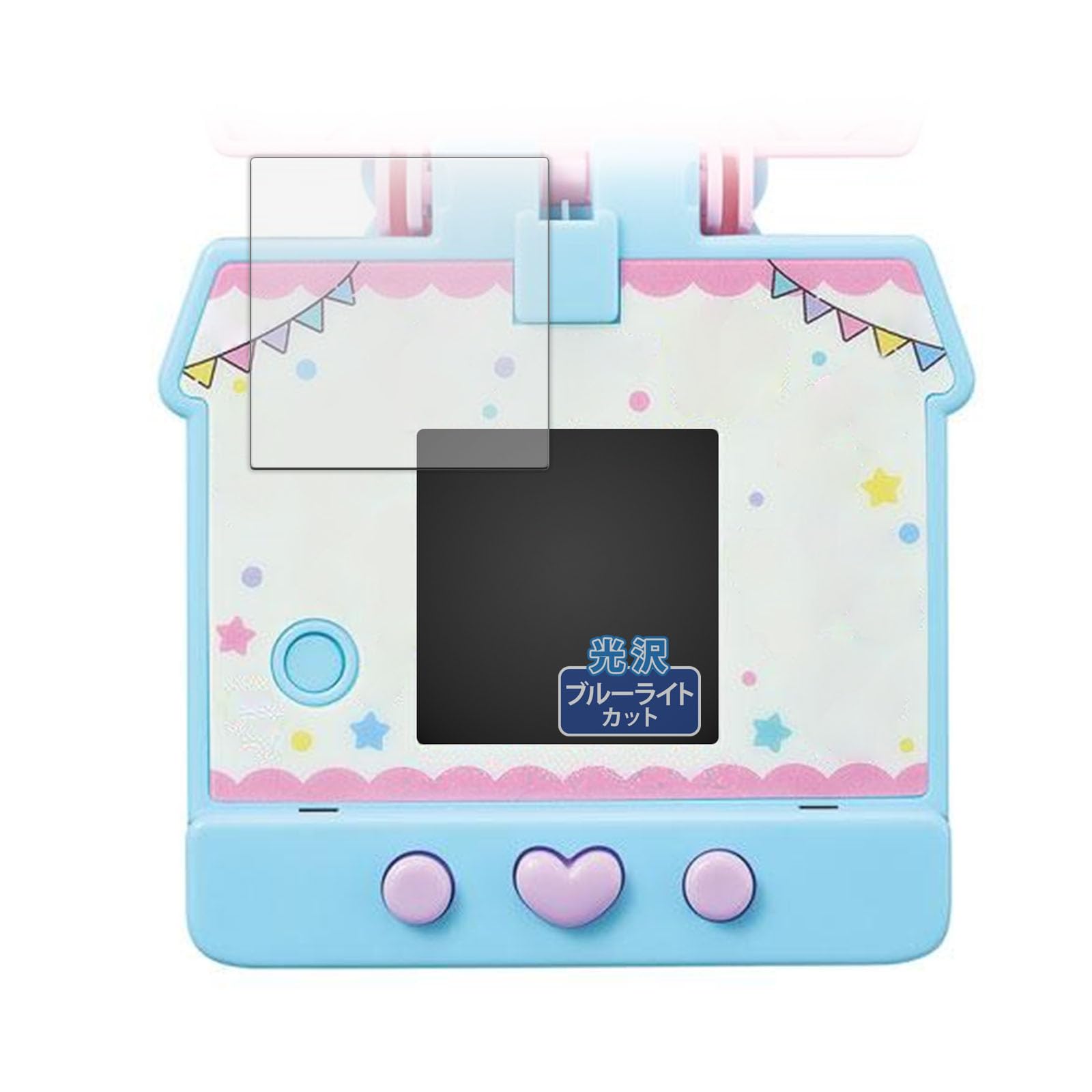 Защитная пленка Kayo & Karin для BANDAI Pocket Room Sanrio Characters, блокирующая синий свет, ультрапрозрачная, сделано в Японии